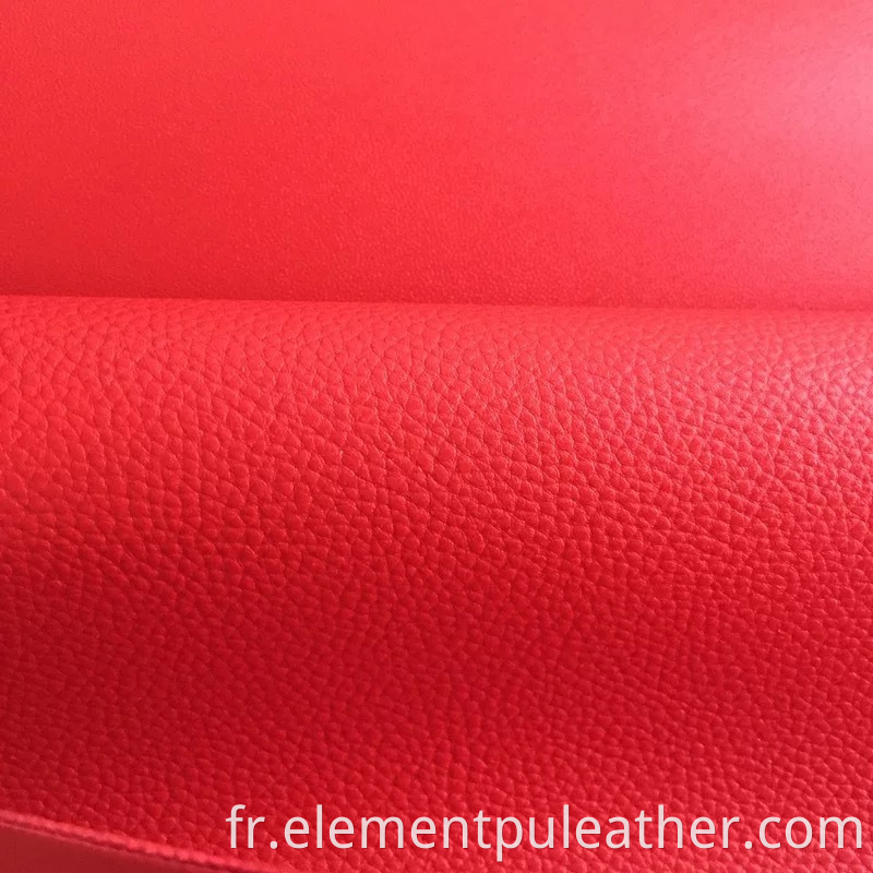 Litchi Grain Pu Leather